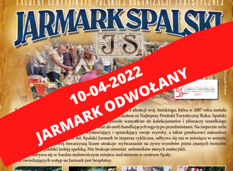 Jarmark Spalski 10-04-2022 r ODWOŁANY